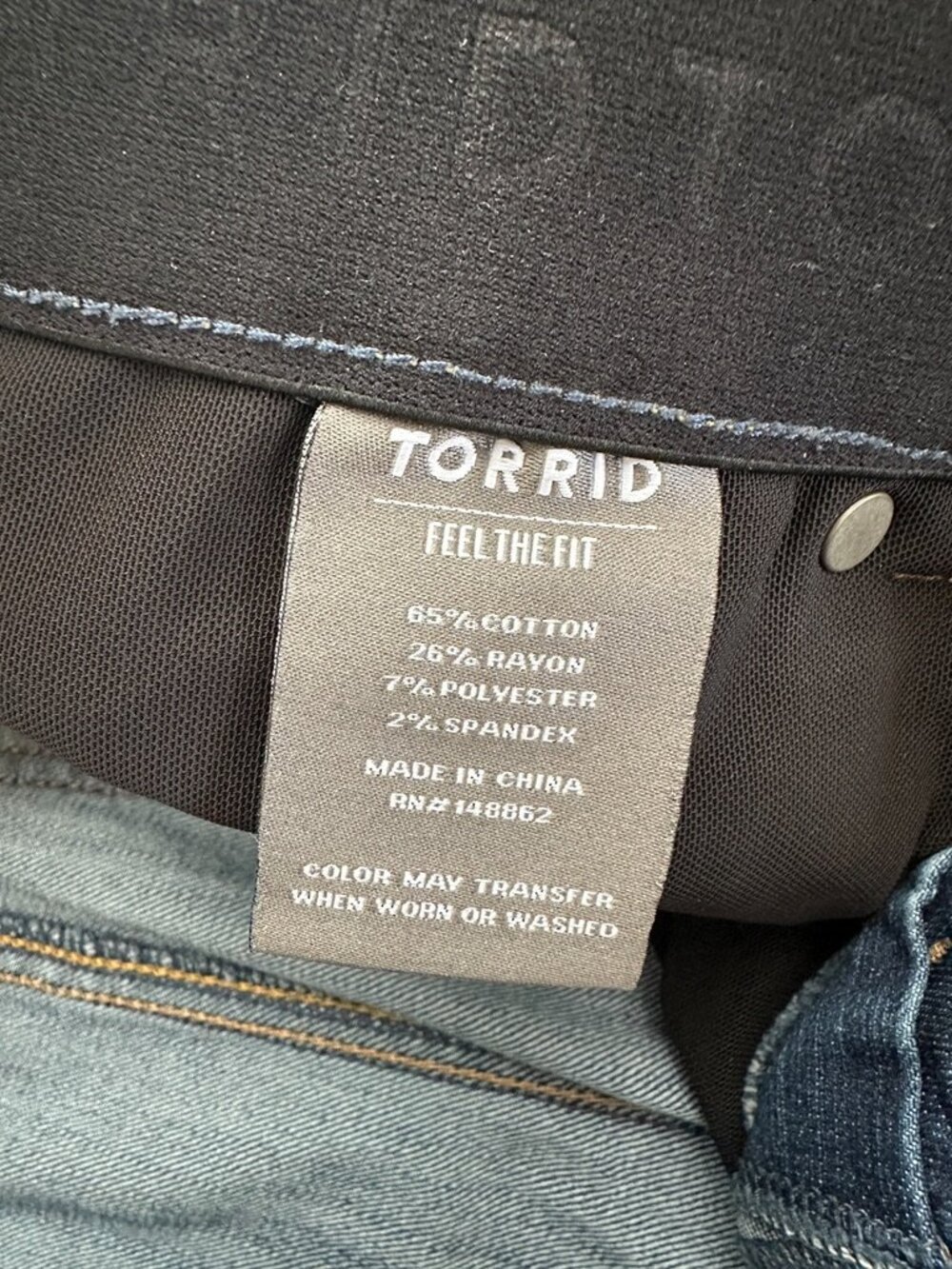 Torrid Bombshell Skinny Jeans | Premium Stretch | Size 14 Short - Picture 8 of 10